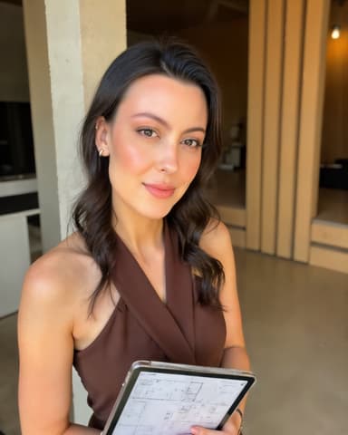 Bianca, de frente para a Maria